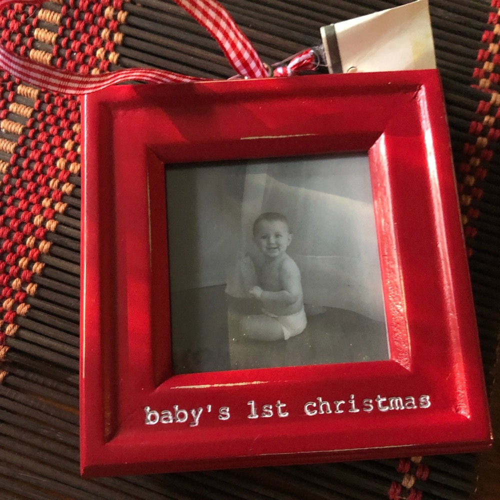 Never used photo frame/ornament